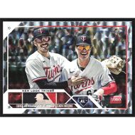 2023 Topps Update Silver Foil #US305 C. Correa/J. Miranda Veteran Combos