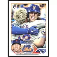 2023 Topps Update #US158 Brett Baty Rookie Debut