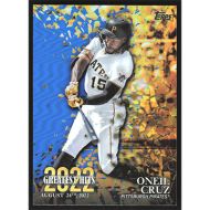 2023 Topps '22 Greatest Hits Blue #22GH-6 Oneil Cruz