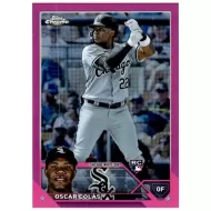 2023 Topps Chrome Pink Refractor #145 Oscar Colas