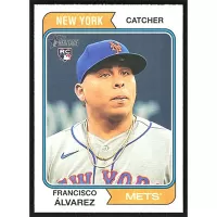 2023 Topps Heritage #388 Francisco Alvarez