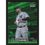 2024 Stadium Club Chrome Green Refractors #165 Gerrit Cole