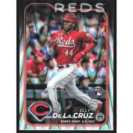 2024 Topps Chrome RayWave Refractors #USC150 Elly De La Cruz Rookie Debut