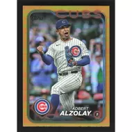 2024 Topps Gold Foil #129 Adbert Alzolay