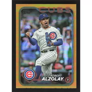 2024 Topps Gold Foil #129 Adbert Alzolay