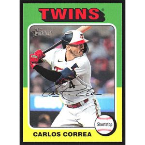 2024 Topps Heritage #234 Carlos Correa