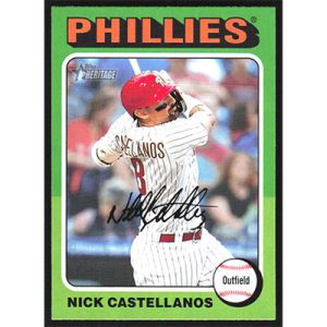 2024 Topps Heritage #270 Nick Castellanos