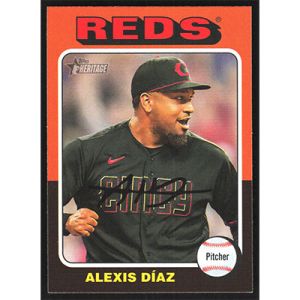 2024 Topps Heritage #39 Alexis Diaz SP