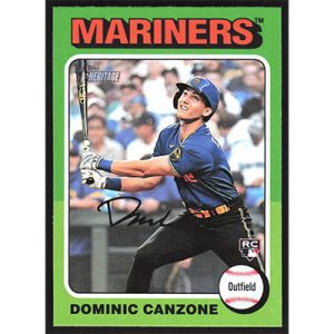 2024 Topps Heritage #426 Dominic Canzone