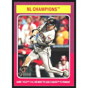 2024 Topps Heritage #459 Corbin Carroll Postseason Highlights