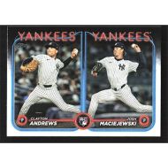 2024 Topps Update #US163 C. Andrews/J. Maciejewski Rookie Combos