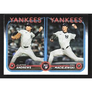 2024 Topps Update #US163 C. Andrews/J. Maciejewski Rookie Combos