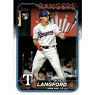 2024 Topps Update #US341 Wyatt Langford Rookie Debut