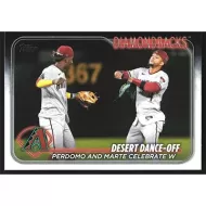 2024 Topps #190 G. Perdomo/K. Marte Checklist