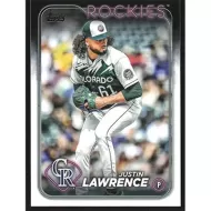 2024 Topps #259 Justin Lawrence