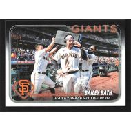 2024 Topps #358 Patrick Bailey Checklist