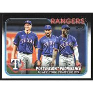 2024 Topps #656 C. Seager/M. Semien/A. Garcia Checklist