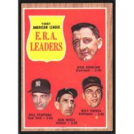 1962 Topps #55 D. Donovan/B. Stafford/D. Mossi/M. Pappas League Leaders