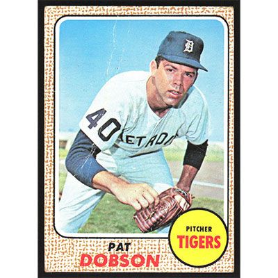 1968 Topps #22 Pat Dobson