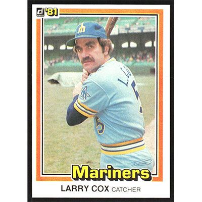 1981 Donruss #285 Larry Cox