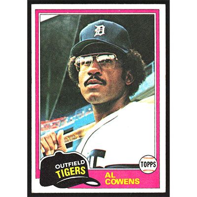 1981 Topps #123 Al Cowens