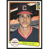 1982 Donruss #515 Miguel Dilone