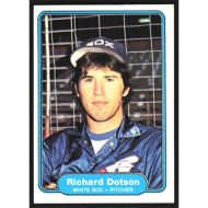 1982 Fleer #340 Richard Dotson