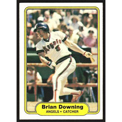 1982 Fleer #457 Brian Downing