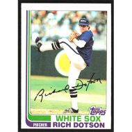 1982 Topps #461 Rich Dotson