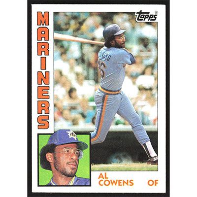 1984 Topps #622 Al Cowens