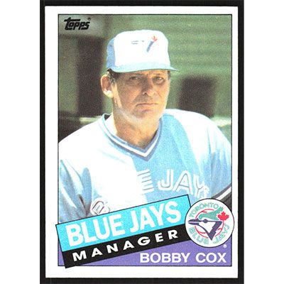 1985 Topps #411 Bobby Cox