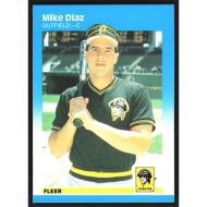 1987 Fleer #609 Mike Diaz