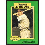 1987 Hygrade All-Time Greats #NNO Joe DiMaggio