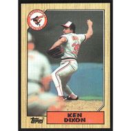 1987 Topps #528 Ken Dixon