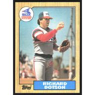 1987 Topps #720 Richard Dotson