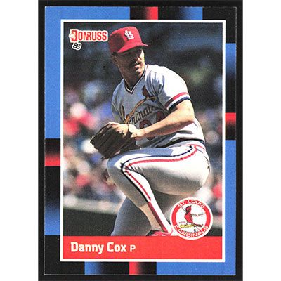 1988 Donruss #60 Danny Cox