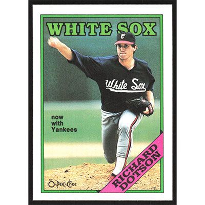 1988 O-Pee-Chee #209 Richard Dotson