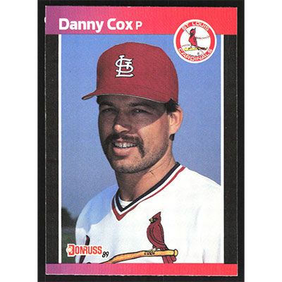 1989 Donruss #348 Danny Cox