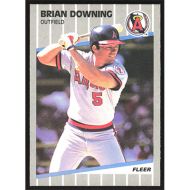 1989 Fleer #475 Brian Downing