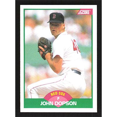 1989 Score Rookie/Traded #40T John Dopson