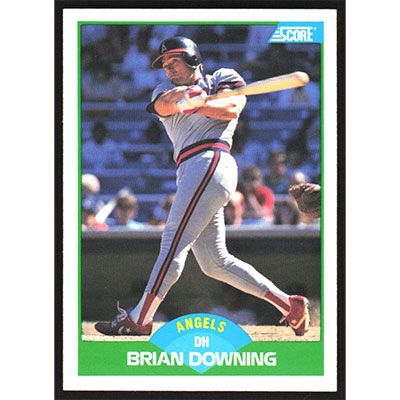 1989 Score #76 Brian Downing