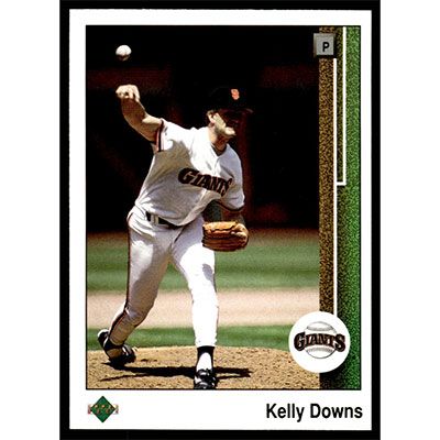 1989 Upper Deck #476 Kelly Downs