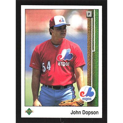 1989 Upper Deck #57 John Dopson