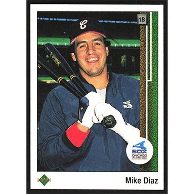 1989 Upper Deck #606 Mike Diaz