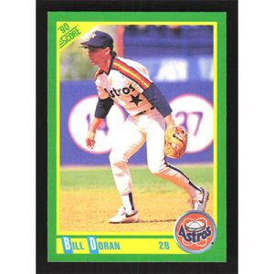 1990 Score #182 Bill Doran