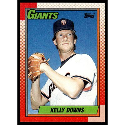 1990 Topps #17 Kelly Downs