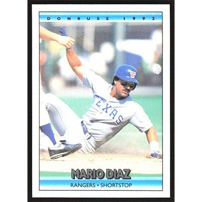 1992 Donruss #149 Mario Diaz