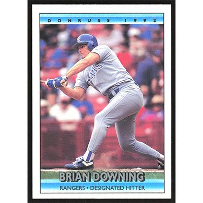 1992 Donruss #167 Brian Downing