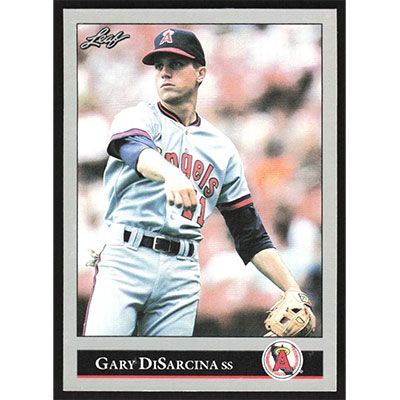 1992 Leaf #48 Gary DiSarcina