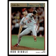 1992 O-Pee-Chee Premier #53 Rob Dibble